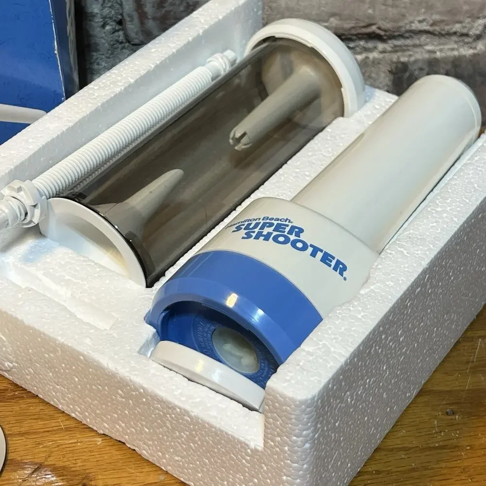 Hamilton Beach Super Shooter Cordless Cookie Press Battery Decorator TESTED